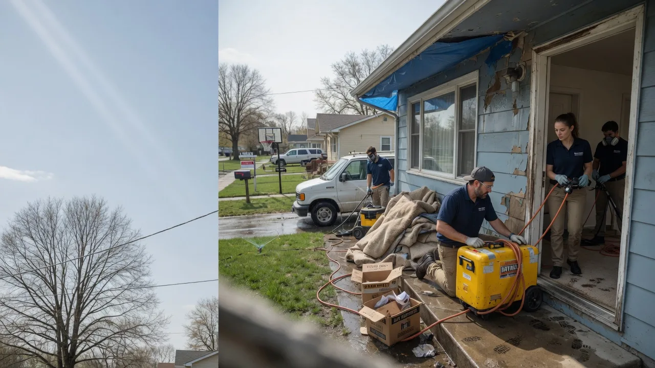 Basement Flood Cleanup in Arcola, IN near me